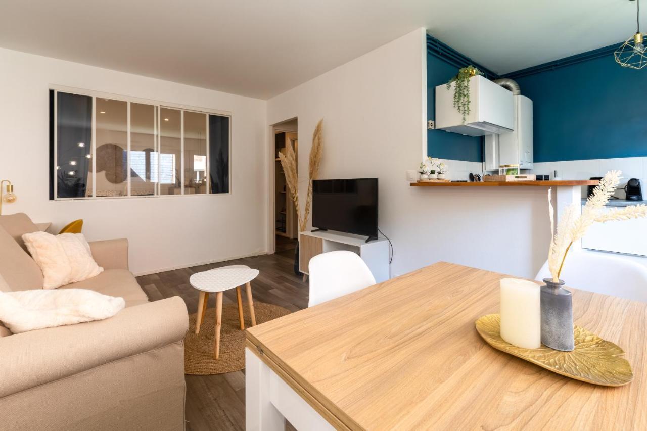 Apartmán Hygge - Superbe Apt Renove Rouen Gare Avec Parking Privatif Exteriér fotografie