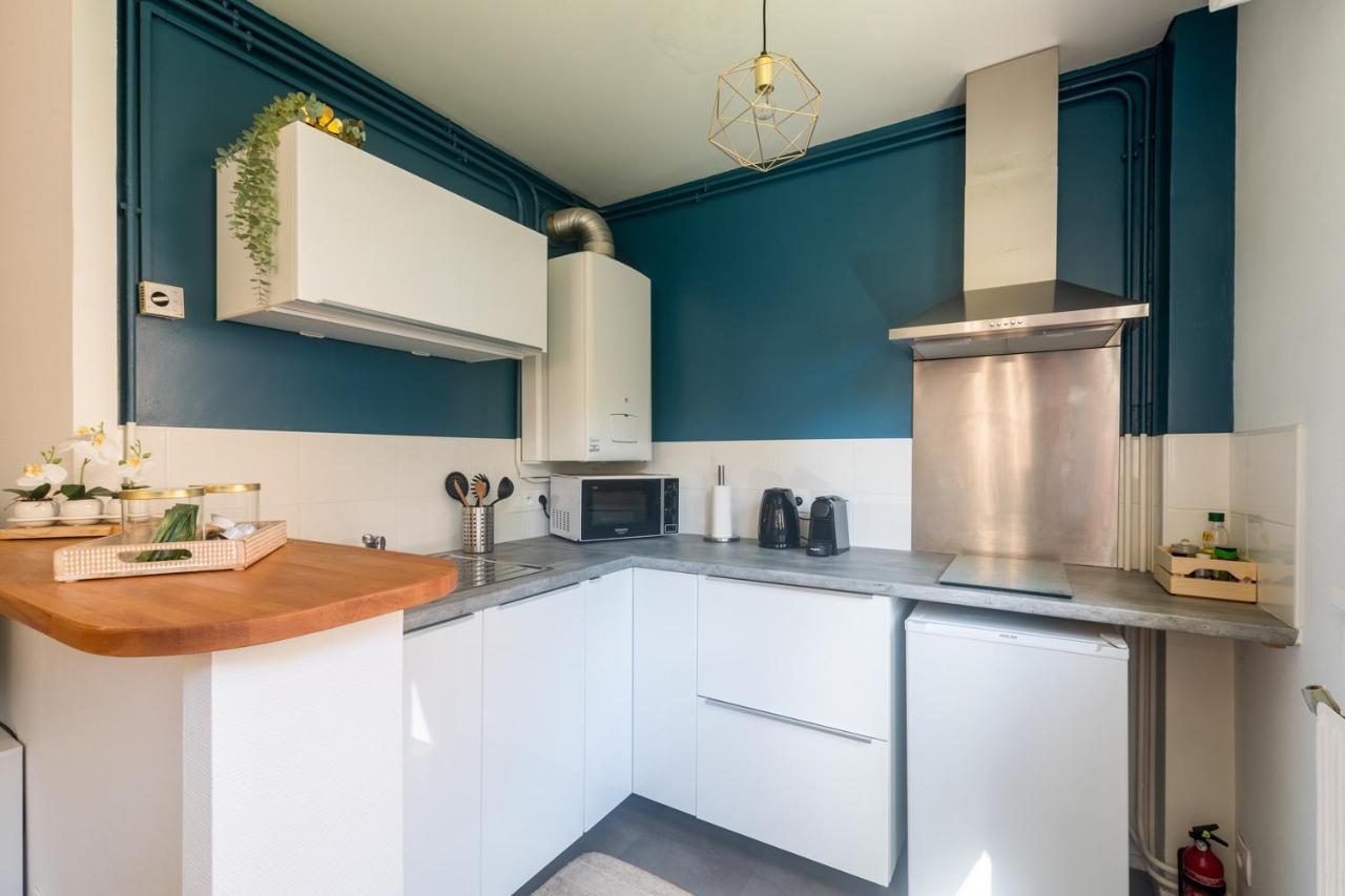 Apartmán Hygge - Superbe Apt Renove Rouen Gare Avec Parking Privatif Exteriér fotografie