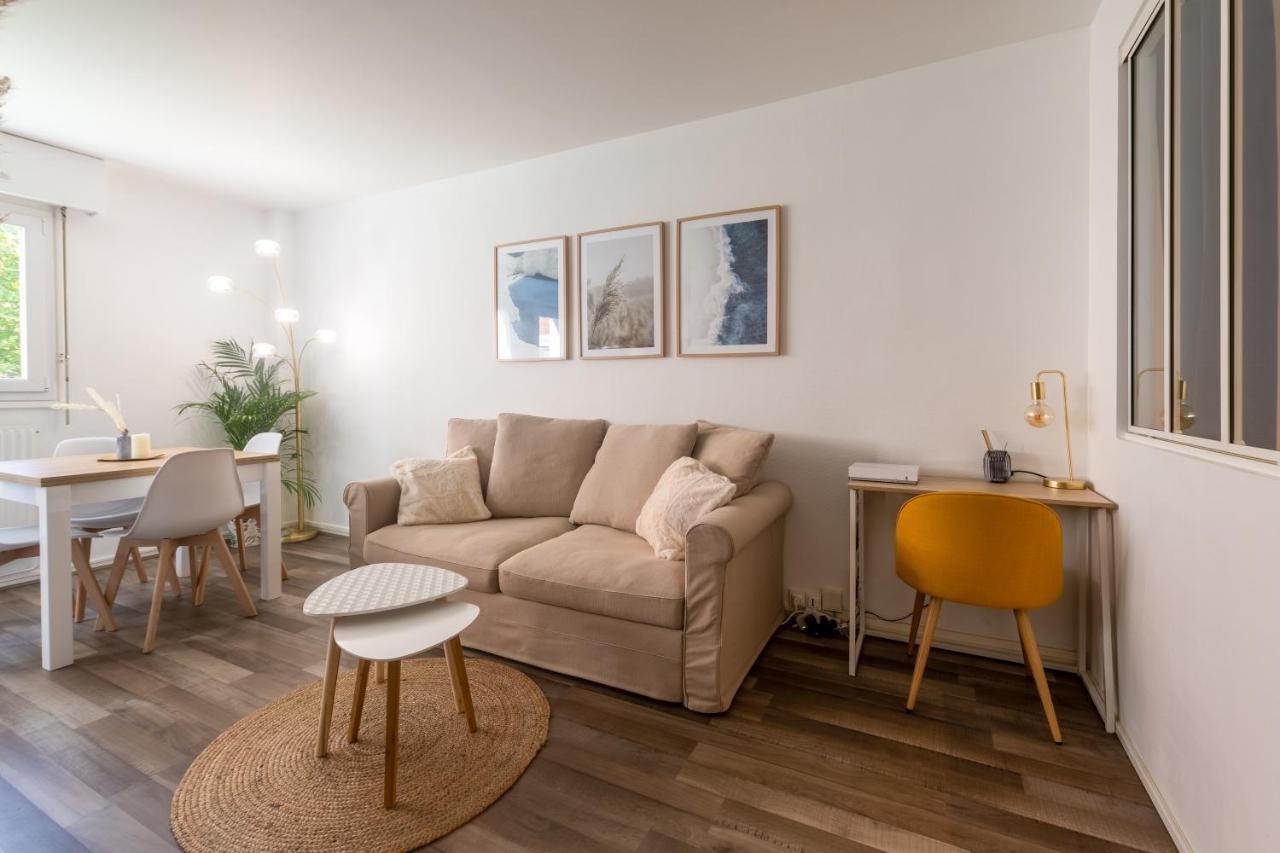 Apartmán Hygge - Superbe Apt Renove Rouen Gare Avec Parking Privatif Exteriér fotografie